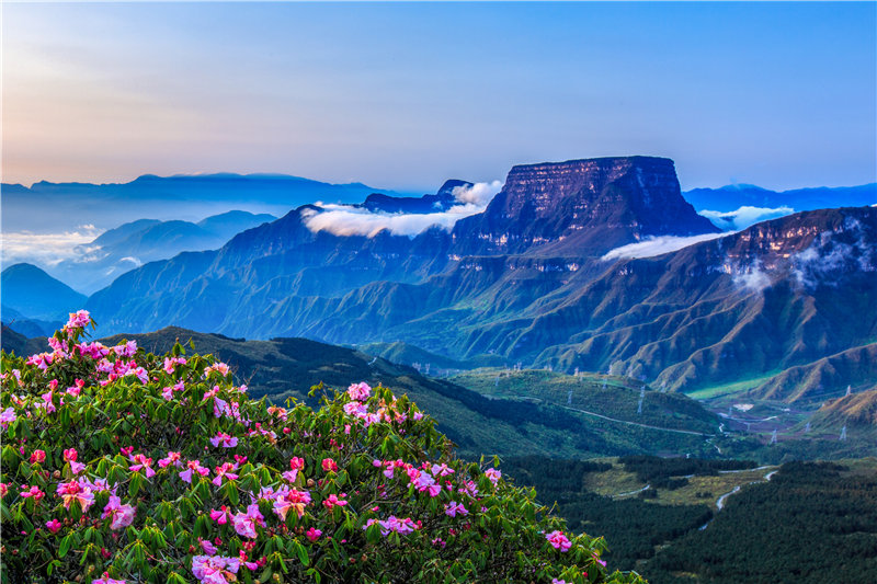 大瓦山。金口河區生態環境局供圖