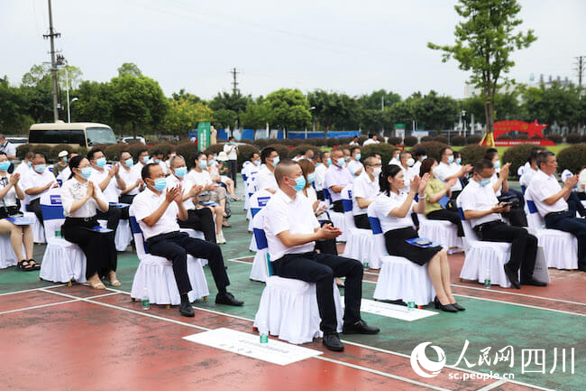 活動現場。袁玉華攝