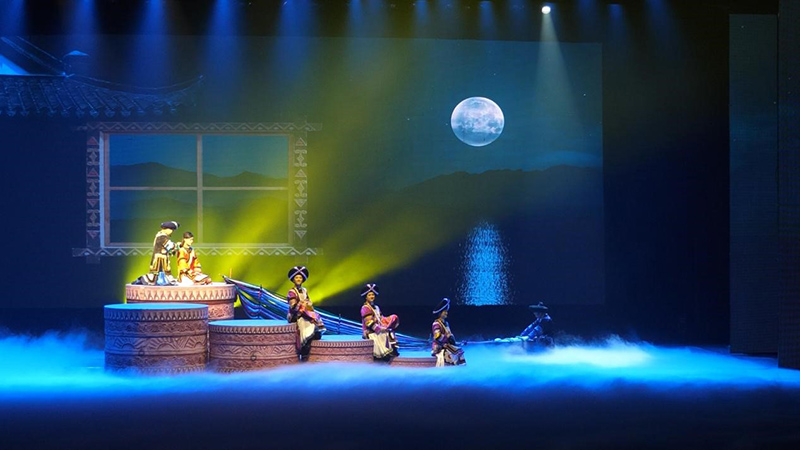 《金沙瑤池·陽光花城》劇照。余毅供圖