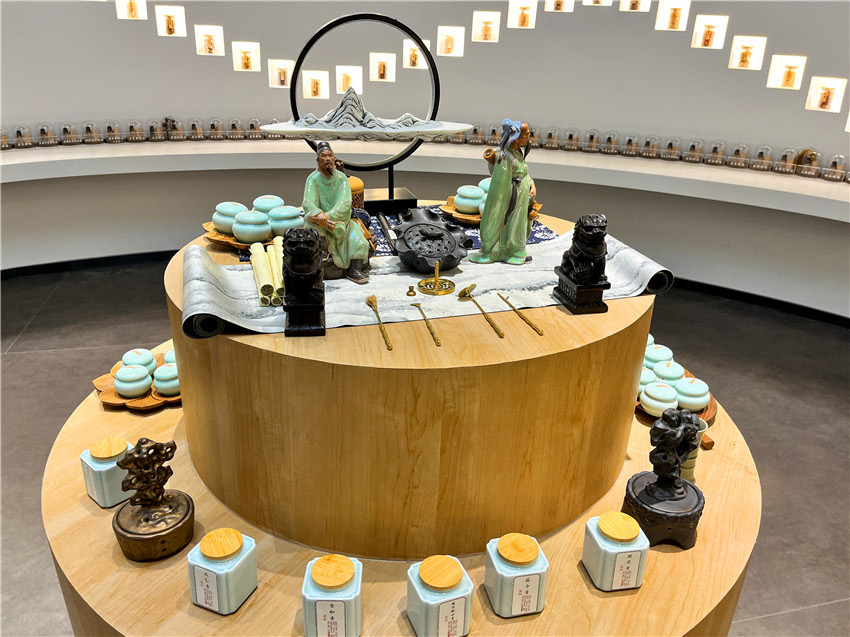 微縮的中醫世界。天府中藥城供圖