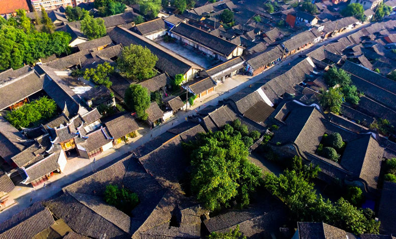 城廂古城。青白江區委宣傳部供圖