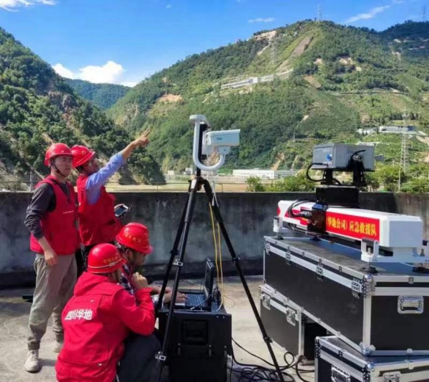 高科技助力地震搶險救災。四川省地質調查研究院供圖