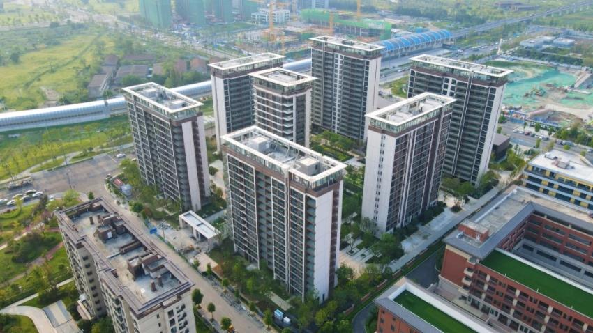 幸福橋TOD項目。成都軌道城市投資集團供圖