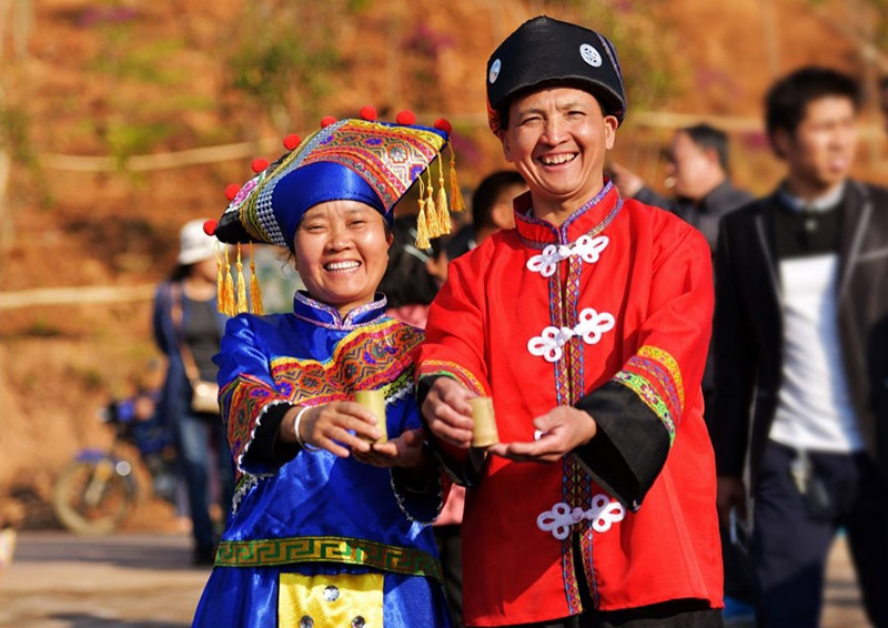 布依風情。寧南縣委宣傳部供圖