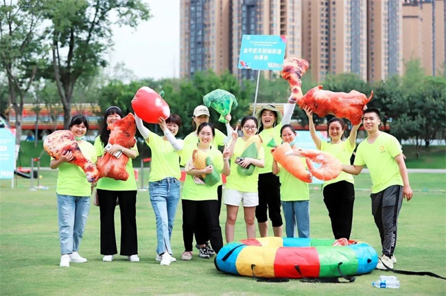 金牛區全民健身活動。金牛區文體旅局供圖