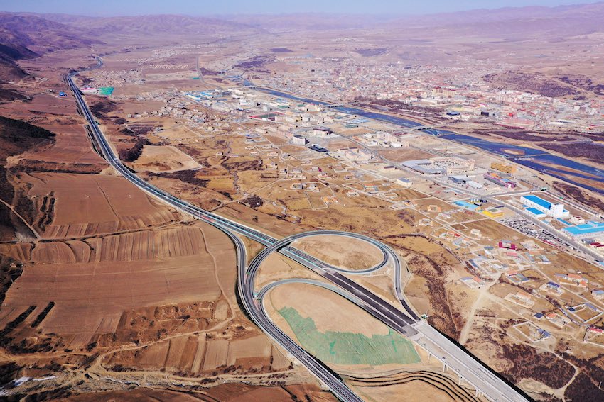 阿壩互通 。蜀道集團供圖