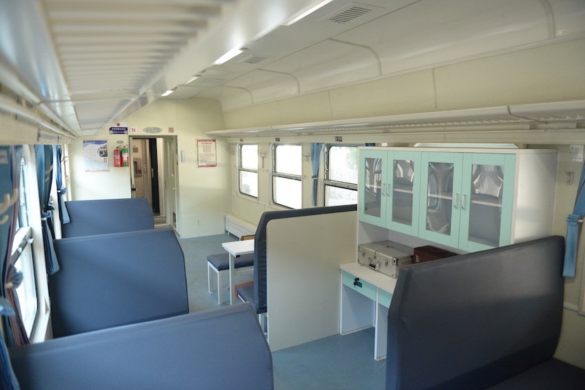 健康驛站車廂。成都鐵路供圖