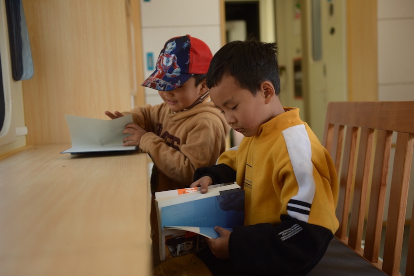 學習車廂。成都鐵路供圖