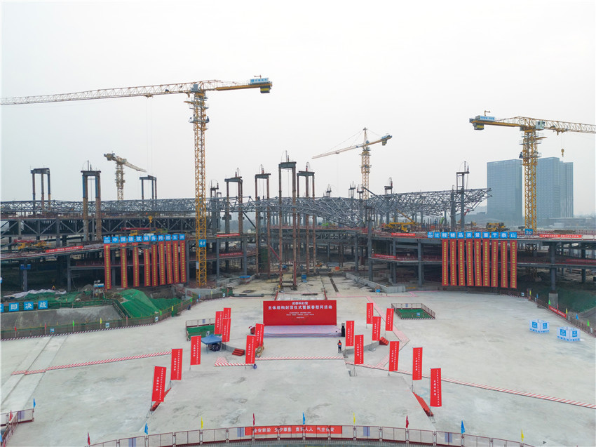 航拍活動現場。受訪者供圖