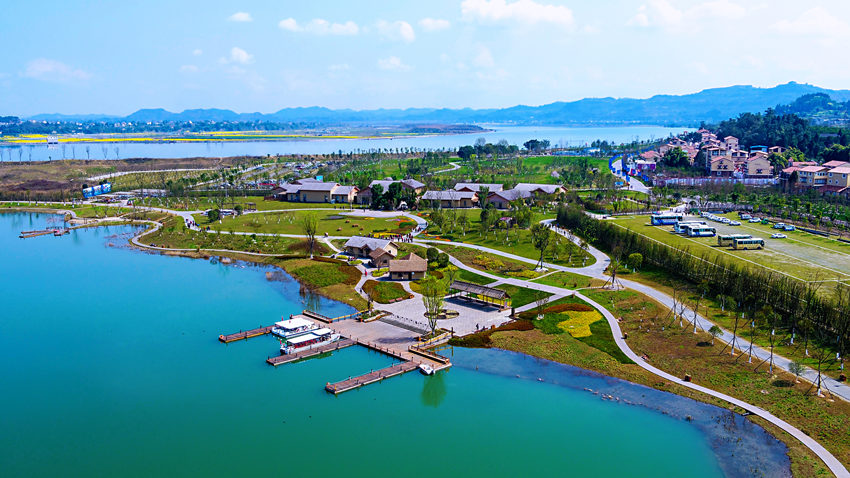 南充中法農業科技園區。南充臨江新區管委會供圖