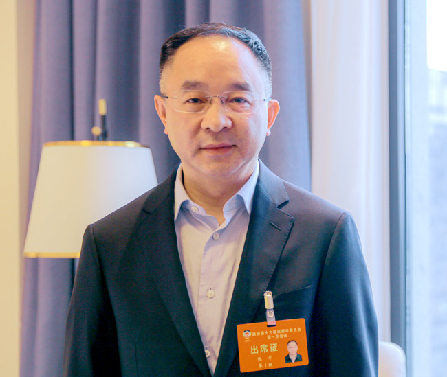 成都市政協委員、市生態環境局黨組書記、局長張軍。受訪者供圖