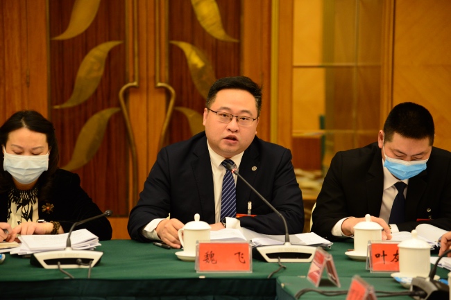 成都市人大代表魏飛。受訪者供圖