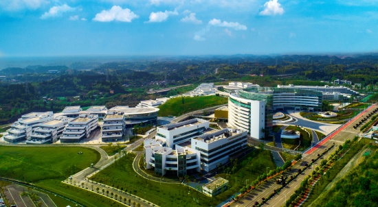 中國牙谷科創園全景。資陽市委宣傳部供圖