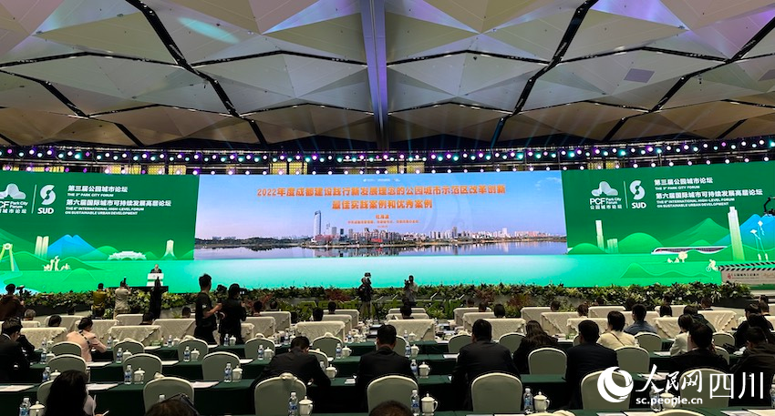 案例發布現場。人民網 王波攝