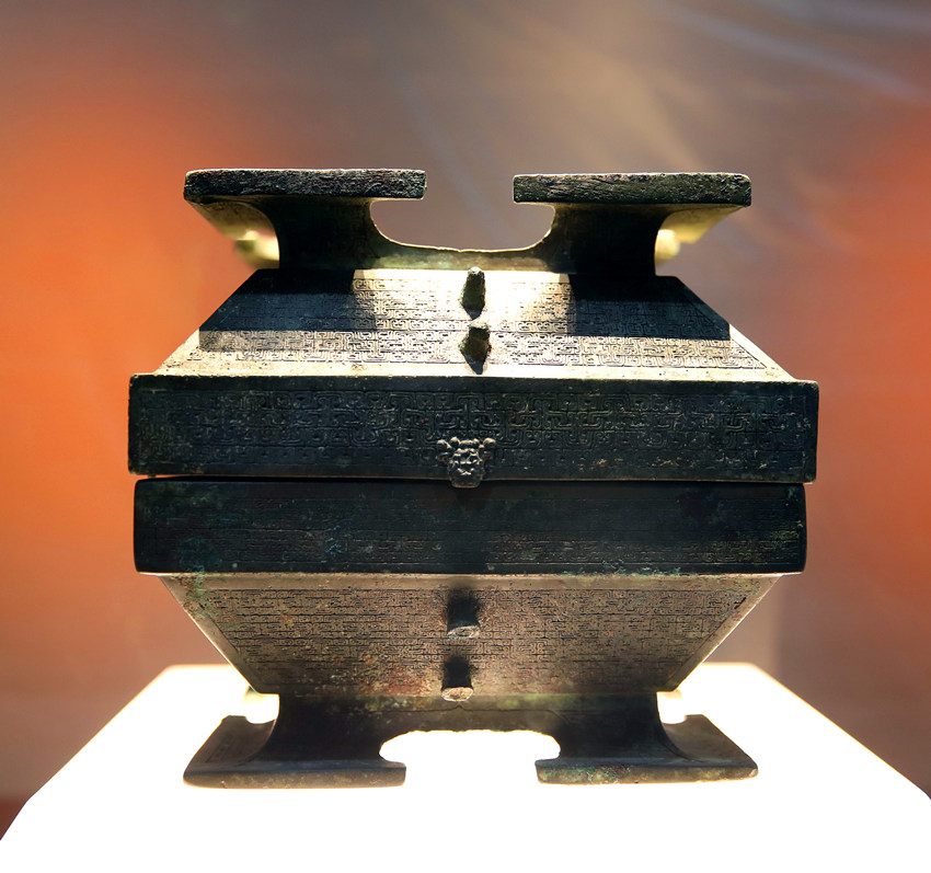 羅家壩遺址博物館內展出的展品。宣漢縣委宣傳部供圖