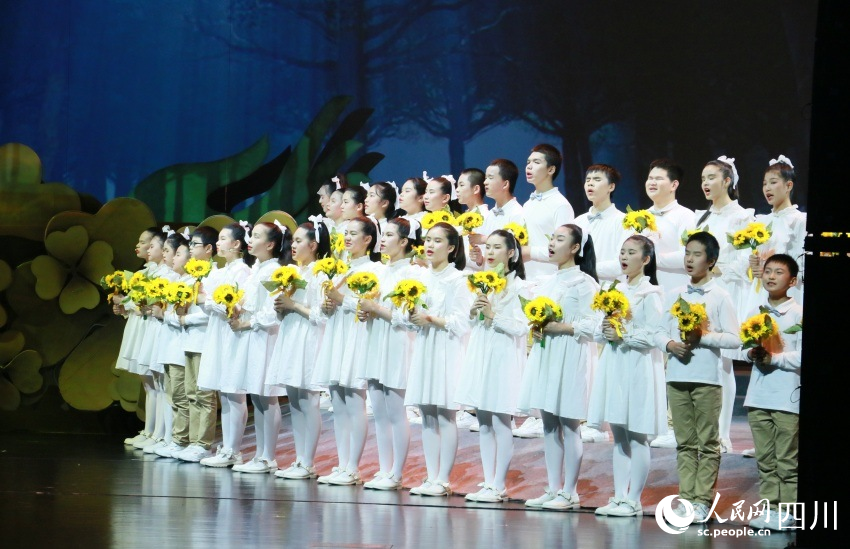 情景劇現場。陳芳斌攝