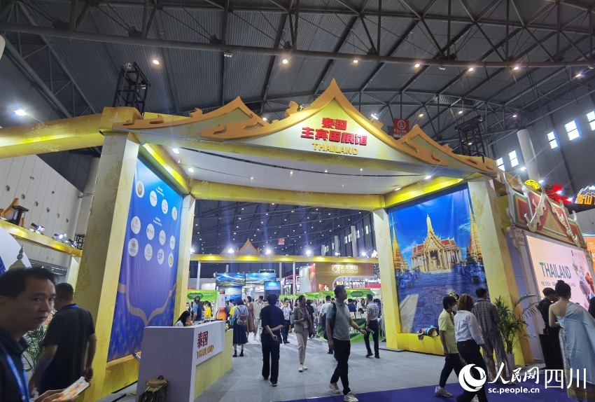 主賓國泰國展館現場。人民網記者 王洪江攝