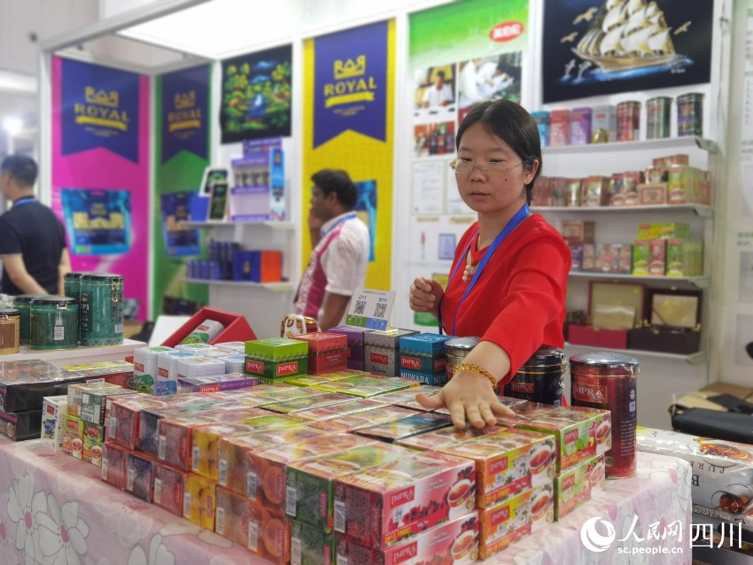 第十九屆中國西部國際博覽會展會現場。人民網記者 王洪江攝