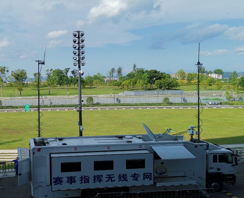 成都大運會所有場館5G深度覆蓋。四川電信供圖