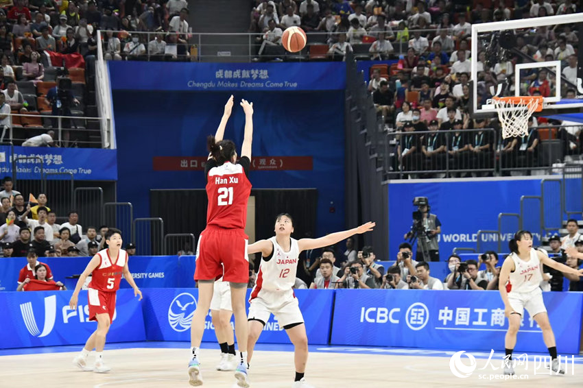 比賽中。人民網記者 王洪江攝