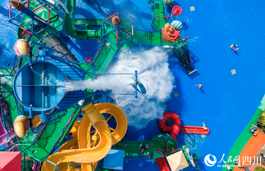 歡樂派海灘公園。白云訶攝