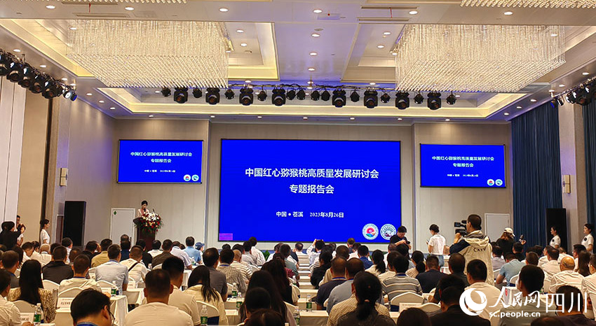 專題報告會。人民網實習生 勾璇攝