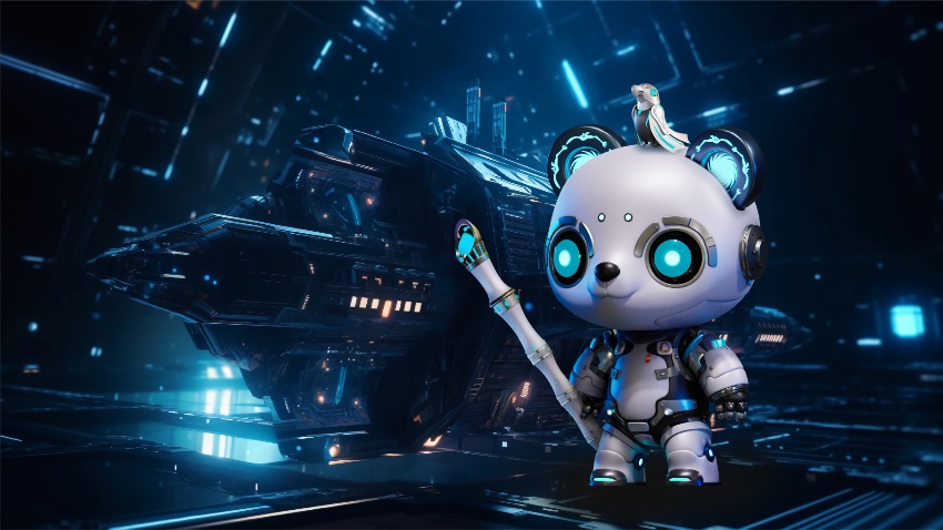 科幻元素與古蜀文化交織融合，令“科夢”充滿魅力。主辦方供圖