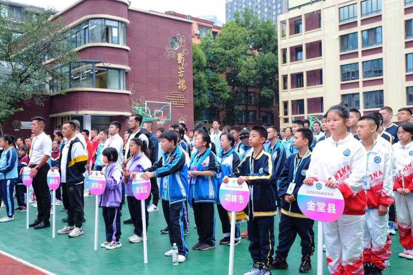 2023 年“體育復健進校園”成德眉資城際邀請賽。成都市殘聯供圖