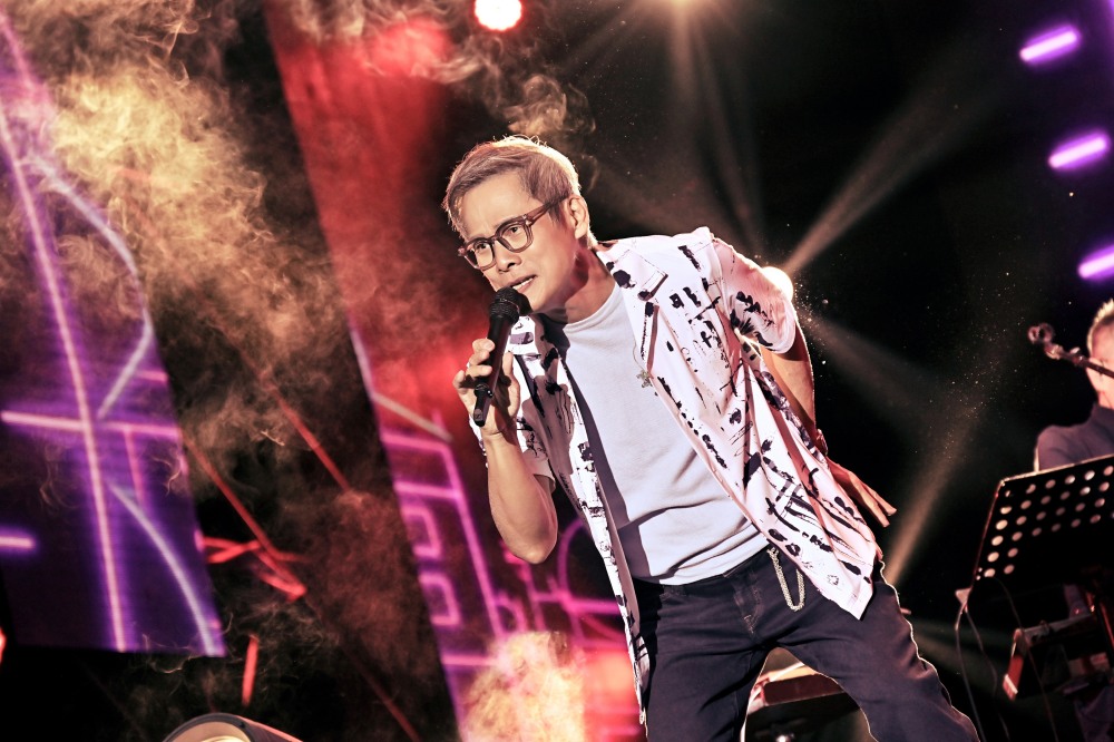 羅大佑現場表演。S2N水上音樂節主辦方供圖