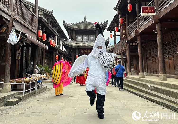 重陽節活動巡演。人民網 記者 王波攝