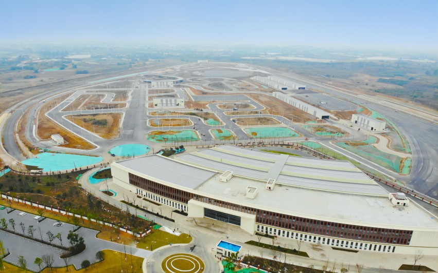 中德智能網聯汽車四川試驗基地。成都經開區供圖