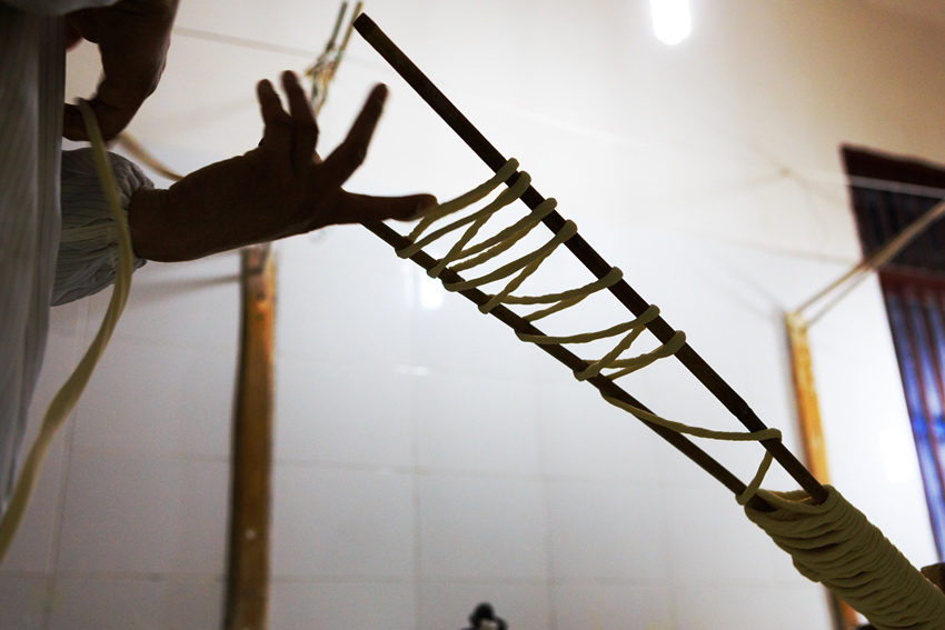 纏面。中江縣委宣傳部供圖