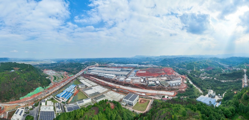 宜賓高新區光伏產業園。宜賓市委宣傳部供圖