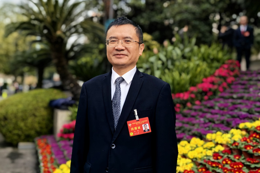 省政協委員，資陽市委常委、組織部部長、統戰部部長趙璞。受訪者供圖