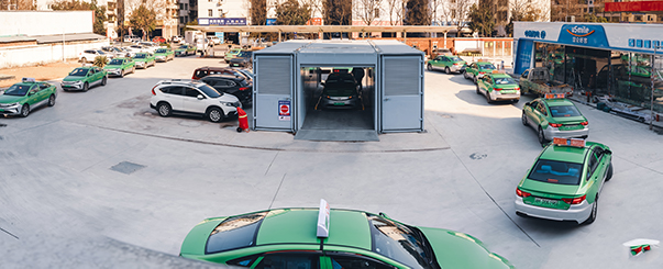 中國石油在川首座乘用車換電站于近日在廣元順利投運。楊海攝