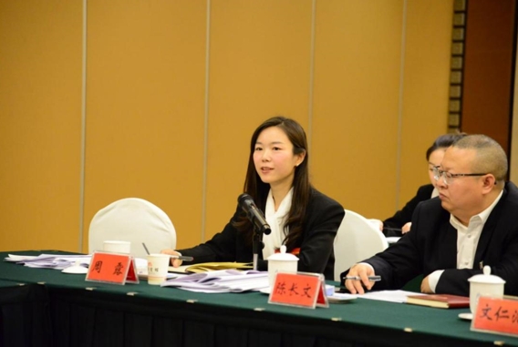 成都市人大代表、民建金堂縣總支委員 周露（左一）（民建成都市委供圖）