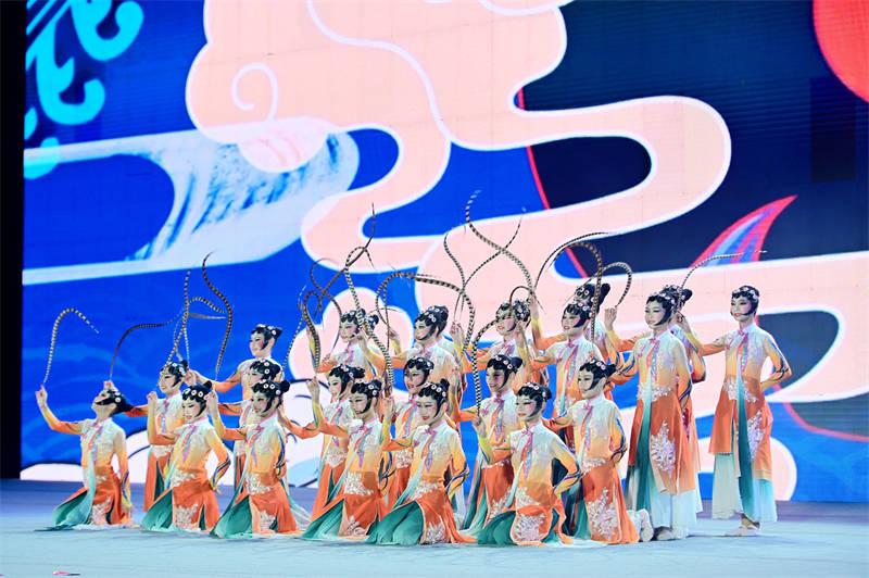 “榮”耀中國節2024榮縣春節聯歡晚會活動現場。主辦方供圖