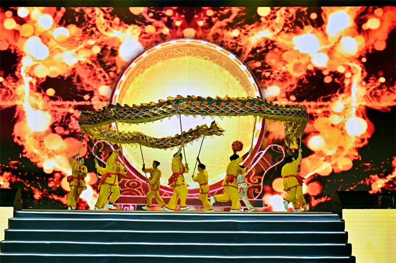 “榮”耀中國節2024榮縣春節聯歡晚會活動現場。主辦方供圖