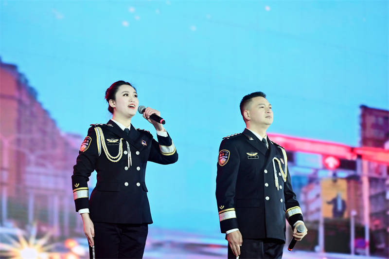 “榮”耀中國節2024榮縣春節聯歡晚會活動現場。主辦方供圖