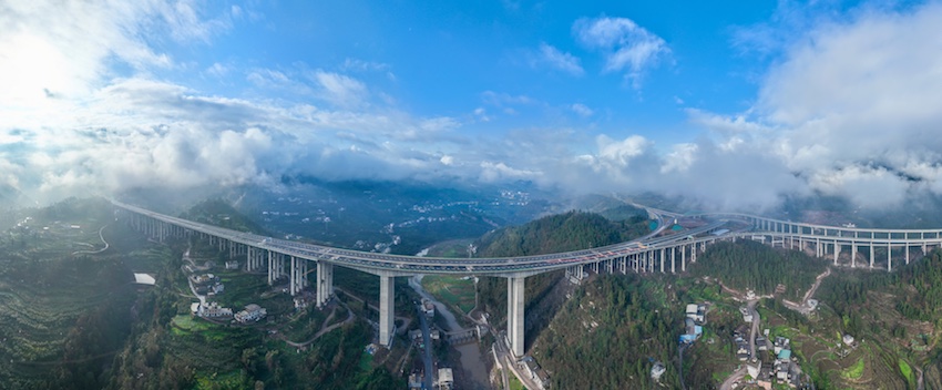 永樂樞紐互通。蜀道集團供圖