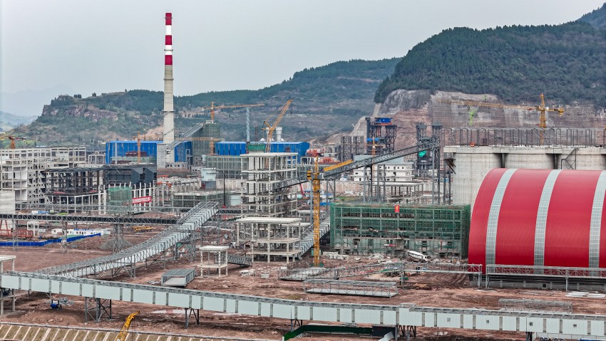 達鋼升級搬遷項目。張靖攝