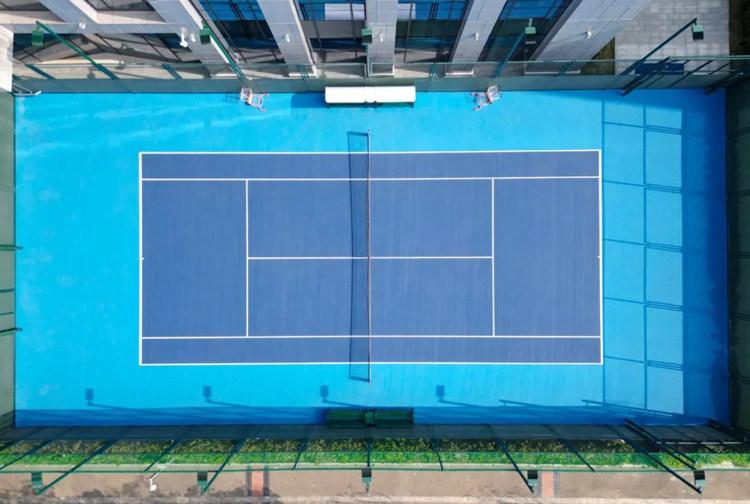 海天網球場。