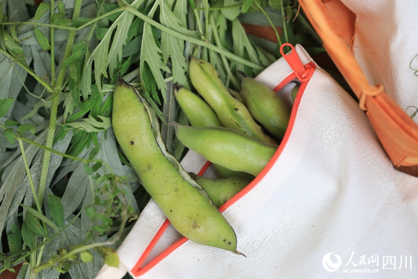 “成都生活市集”一角。人民網記者 朱虹攝