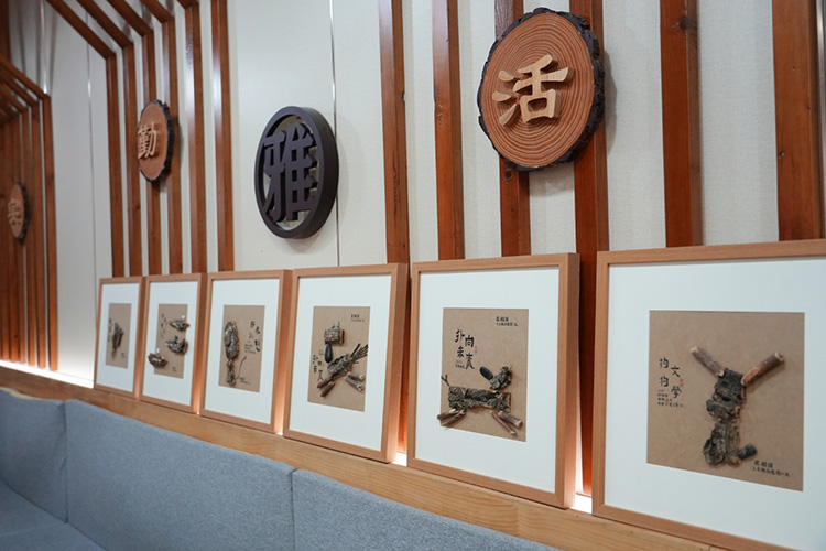 工作坊里面的作品。成都市實驗小學供圖