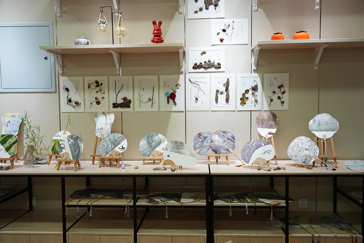 同學們創作的作品。成都市實驗小學供圖