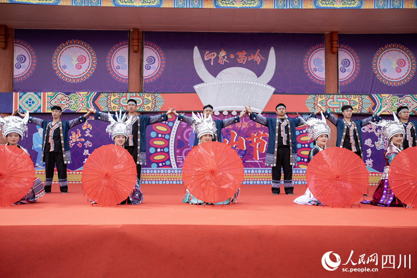 精彩紛呈的節目。人民網 彭茜攝