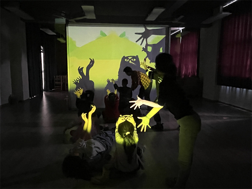 活動。西南財經大學附屬小學供圖