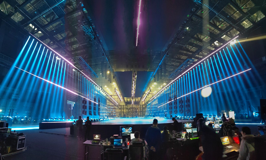 “視界一號”攝影棚。成都影視城供圖