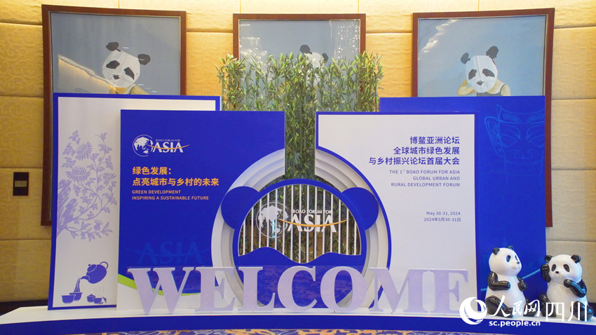 綠色發展大會在成都舉辦。人民網 王凡攝