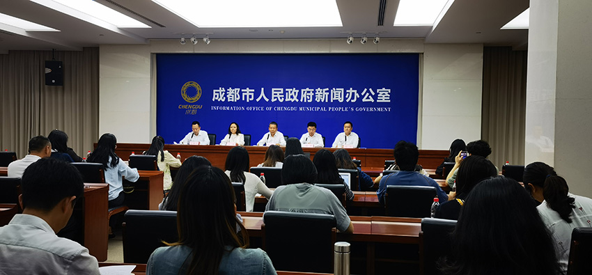 端午節活動新聞發布會。實習生 歐陽古月攝